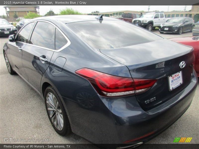 Montecito Blue / Gray 2015 Hyundai Genesis 3.8 Sedan