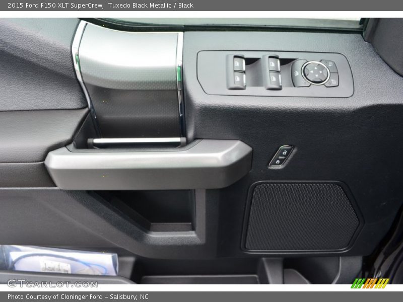 Tuxedo Black Metallic / Black 2015 Ford F150 XLT SuperCrew