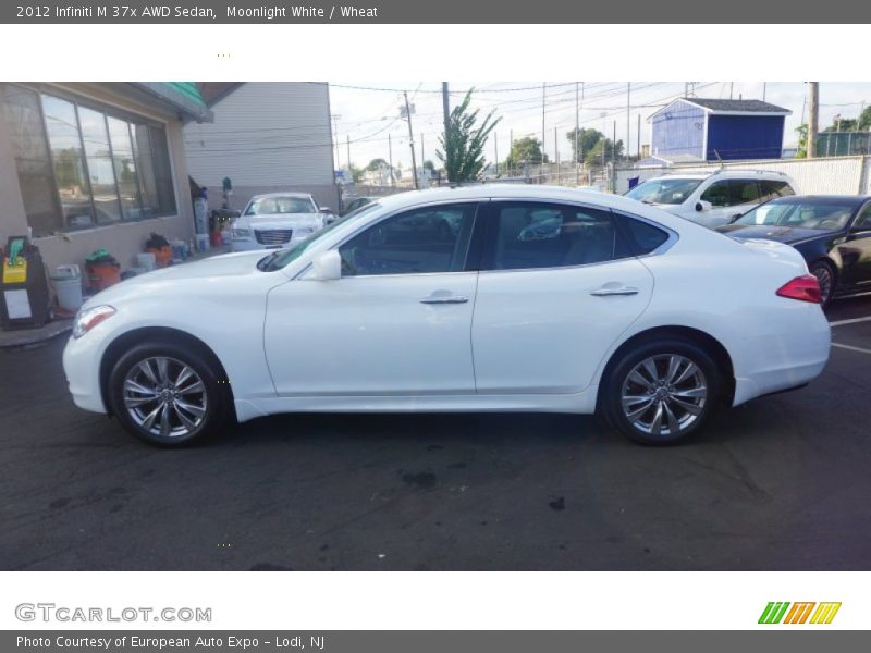 Moonlight White / Wheat 2012 Infiniti M 37x AWD Sedan