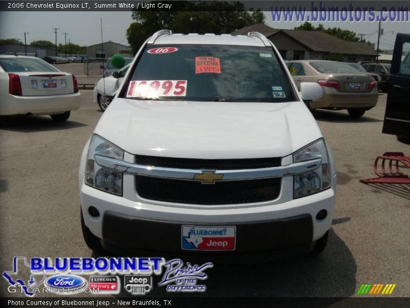 Summit White / Light Gray 2006 Chevrolet Equinox LT