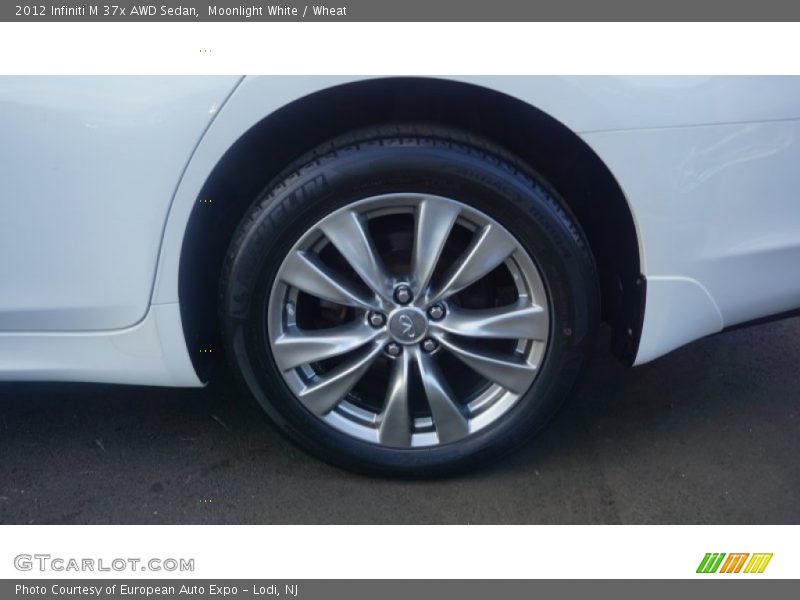 Moonlight White / Wheat 2012 Infiniti M 37x AWD Sedan