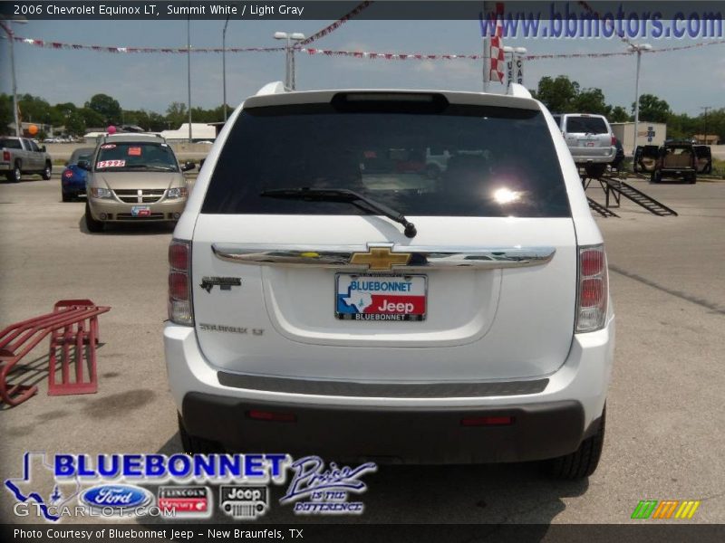 Summit White / Light Gray 2006 Chevrolet Equinox LT