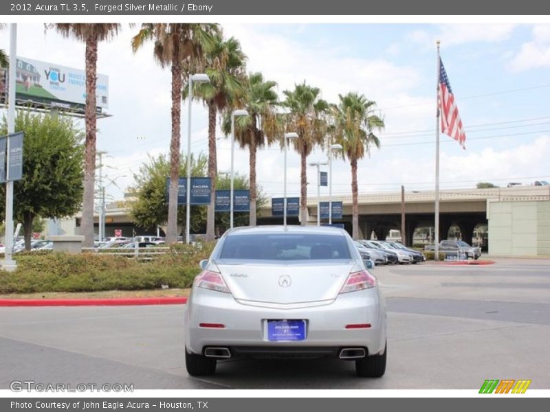 Forged Silver Metallic / Ebony 2012 Acura TL 3.5