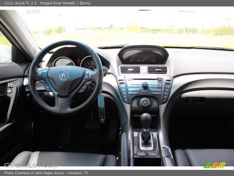 Forged Silver Metallic / Ebony 2012 Acura TL 3.5