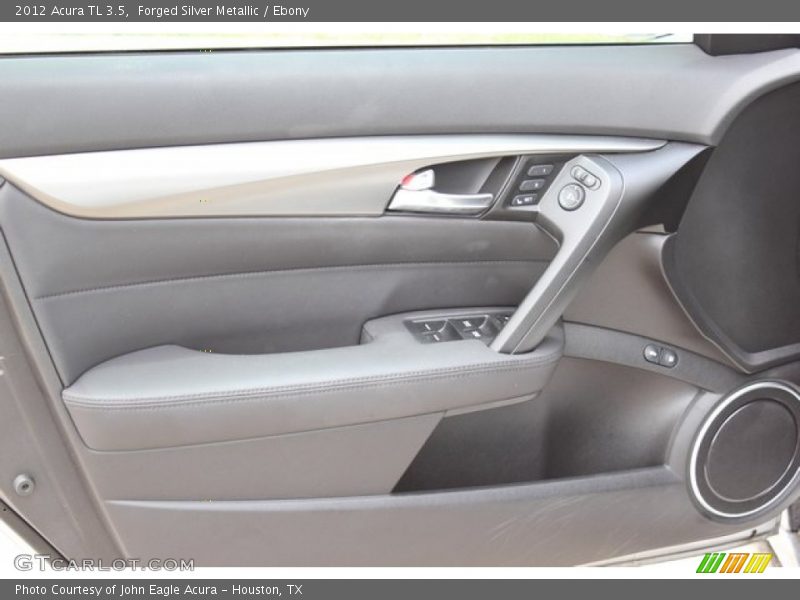Forged Silver Metallic / Ebony 2012 Acura TL 3.5