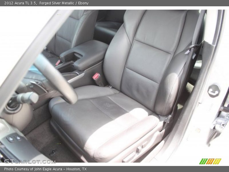 Forged Silver Metallic / Ebony 2012 Acura TL 3.5