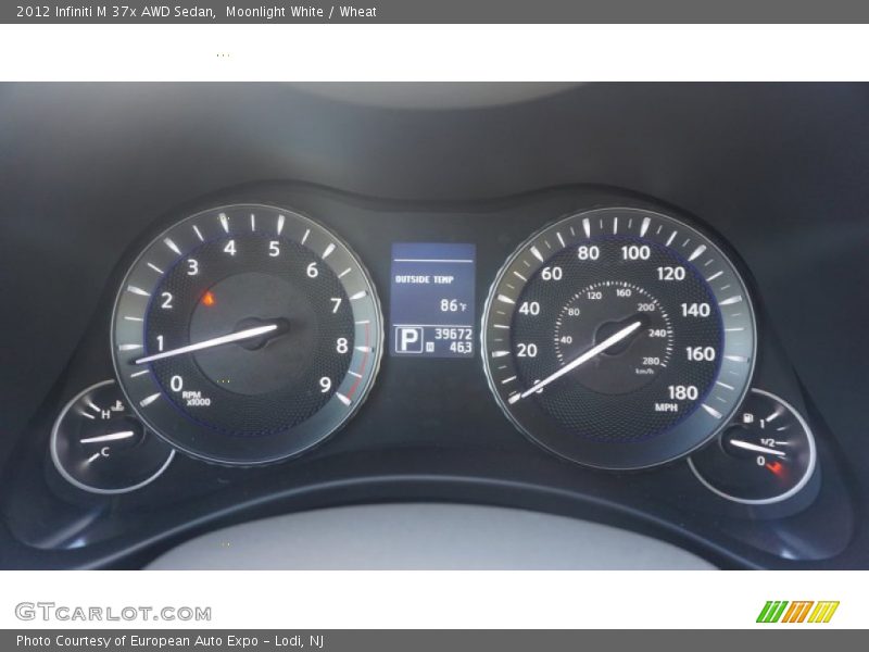 Moonlight White / Wheat 2012 Infiniti M 37x AWD Sedan