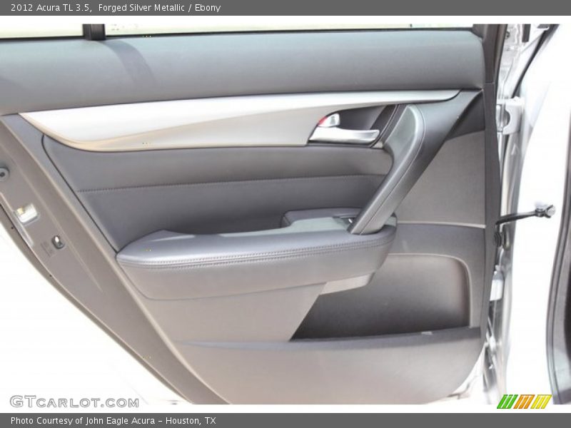 Forged Silver Metallic / Ebony 2012 Acura TL 3.5