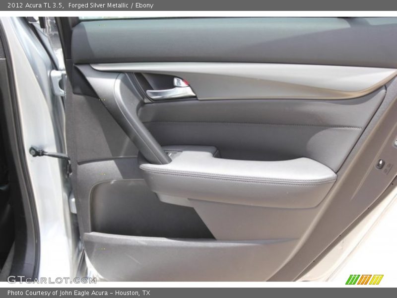 Forged Silver Metallic / Ebony 2012 Acura TL 3.5