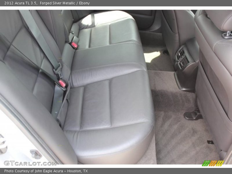 Forged Silver Metallic / Ebony 2012 Acura TL 3.5