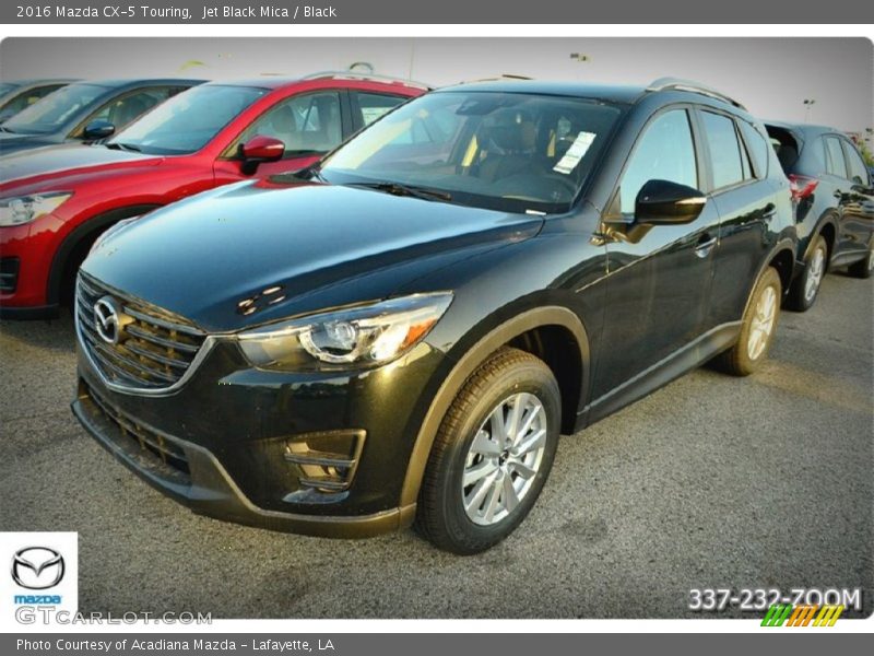 Jet Black Mica / Black 2016 Mazda CX-5 Touring