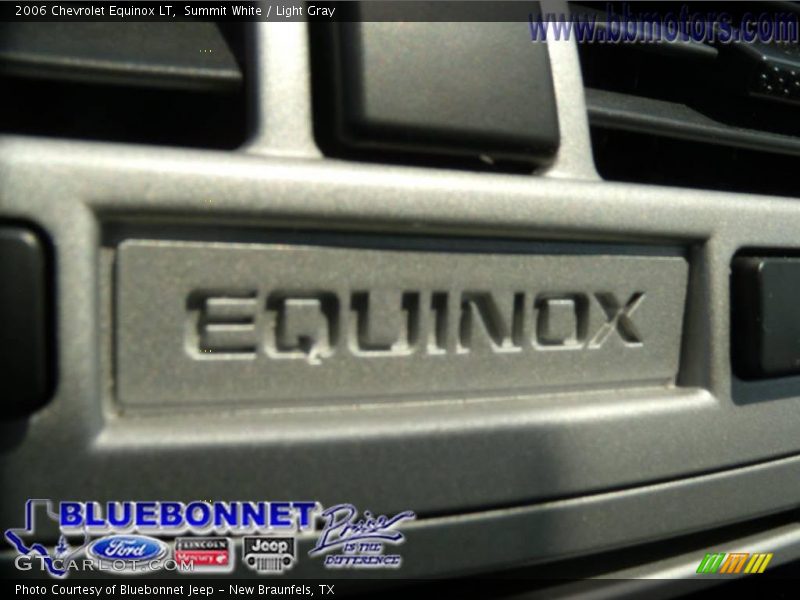 Summit White / Light Gray 2006 Chevrolet Equinox LT