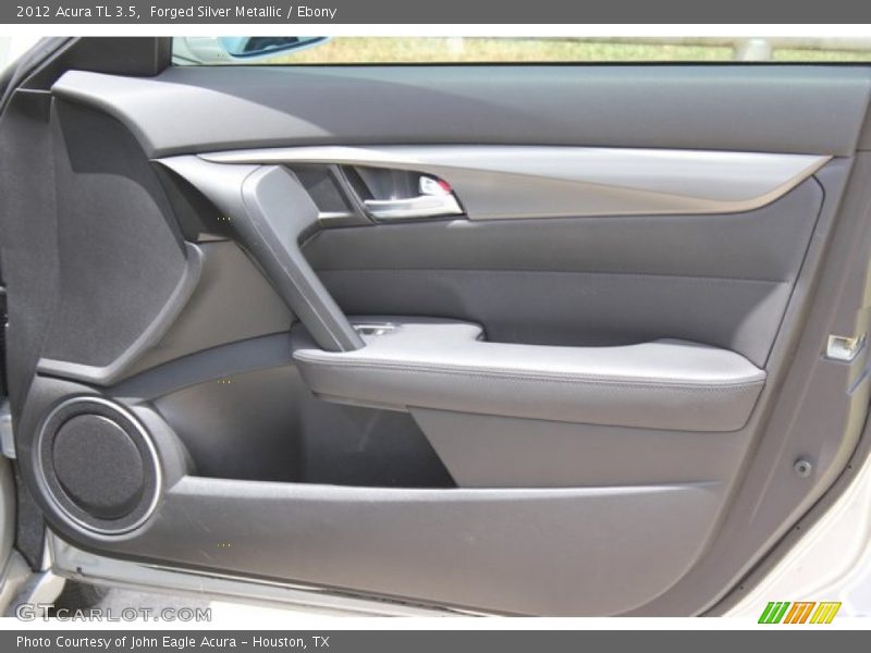 Forged Silver Metallic / Ebony 2012 Acura TL 3.5