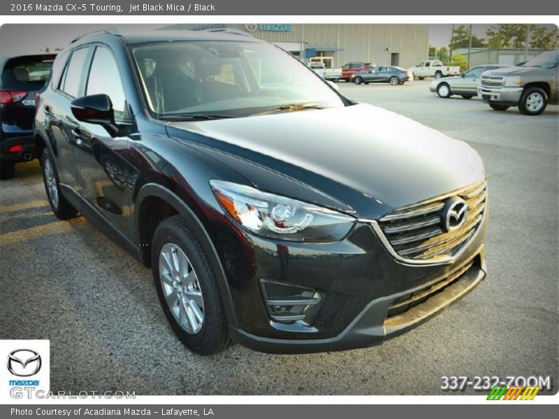 Jet Black Mica / Black 2016 Mazda CX-5 Touring