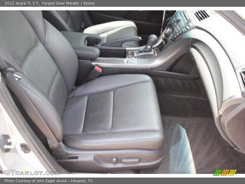 Forged Silver Metallic / Ebony 2012 Acura TL 3.5
