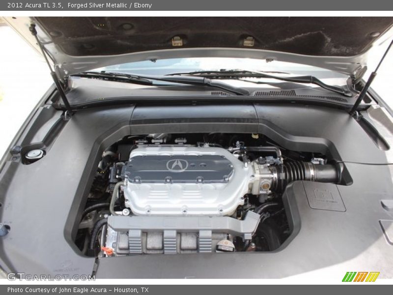 Forged Silver Metallic / Ebony 2012 Acura TL 3.5