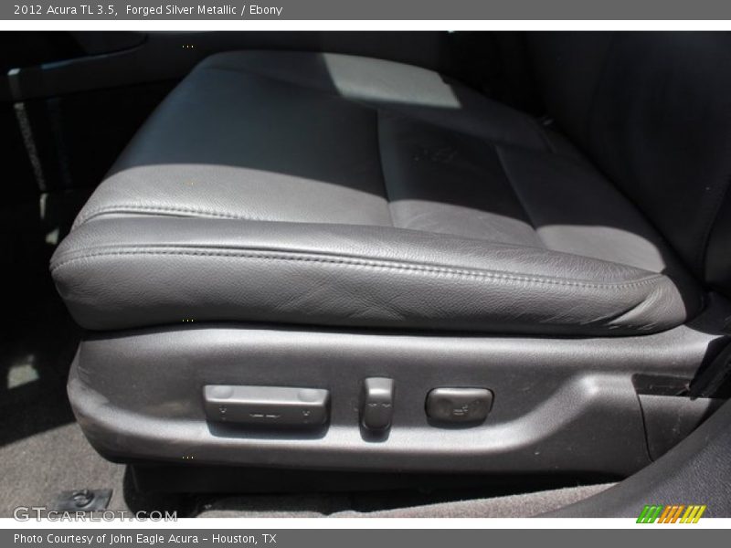 Forged Silver Metallic / Ebony 2012 Acura TL 3.5