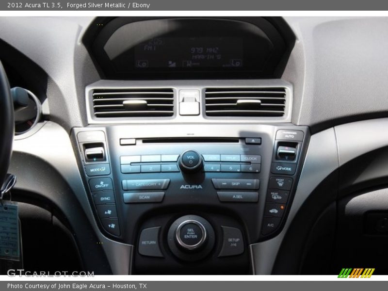 Forged Silver Metallic / Ebony 2012 Acura TL 3.5