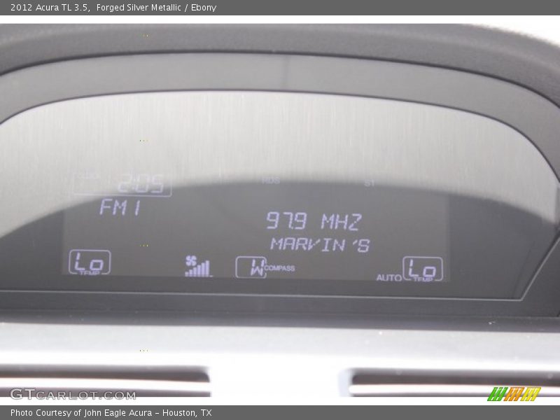 Forged Silver Metallic / Ebony 2012 Acura TL 3.5