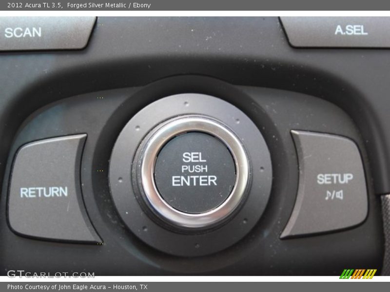 Forged Silver Metallic / Ebony 2012 Acura TL 3.5