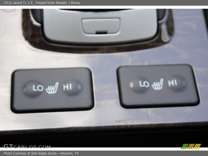 Forged Silver Metallic / Ebony 2012 Acura TL 3.5