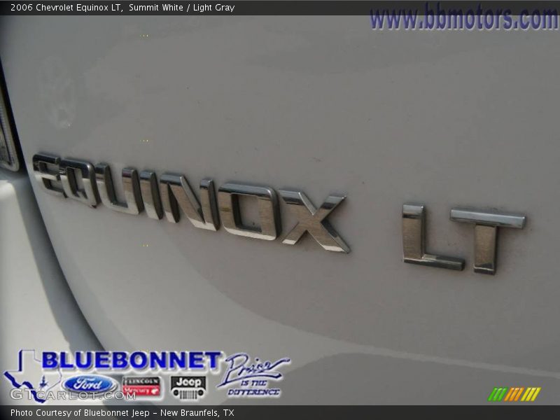 Summit White / Light Gray 2006 Chevrolet Equinox LT