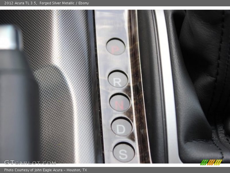 Forged Silver Metallic / Ebony 2012 Acura TL 3.5
