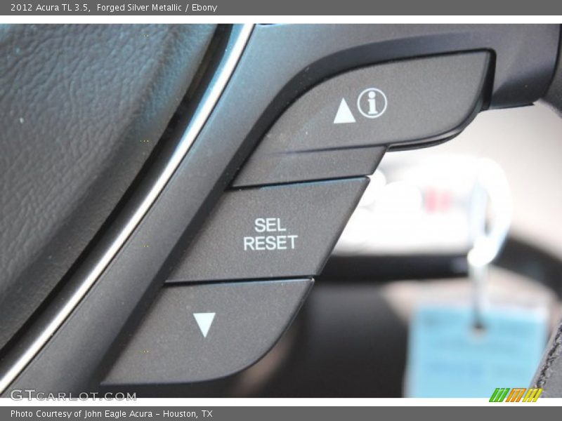 Forged Silver Metallic / Ebony 2012 Acura TL 3.5