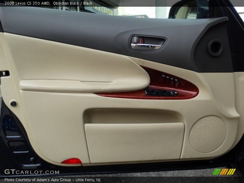 Obsidian Black / Black 2008 Lexus GS 350 AWD