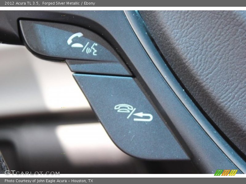 Forged Silver Metallic / Ebony 2012 Acura TL 3.5