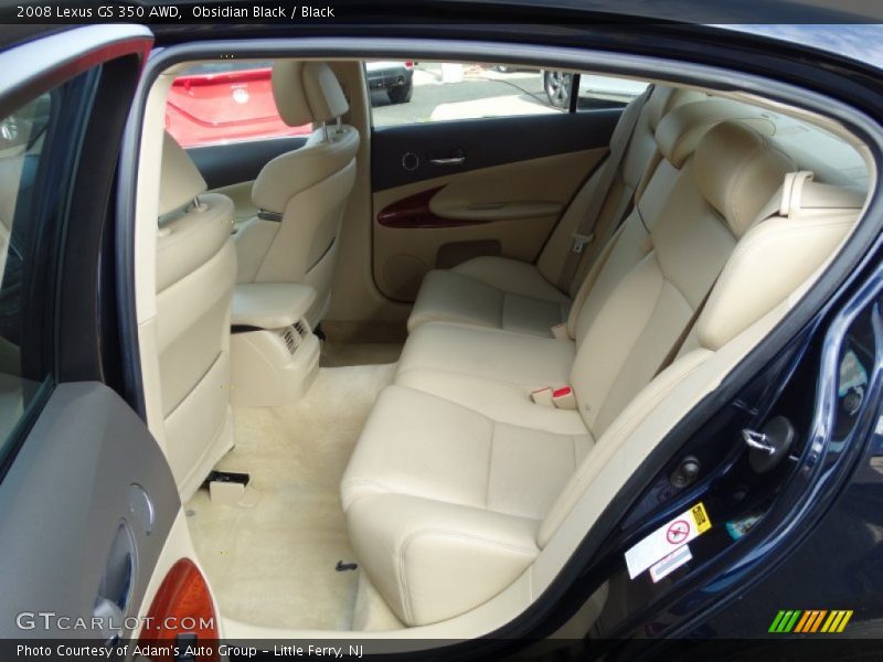Obsidian Black / Black 2008 Lexus GS 350 AWD