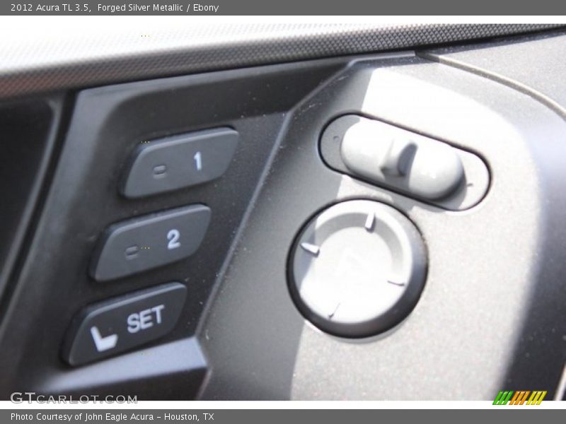 Forged Silver Metallic / Ebony 2012 Acura TL 3.5