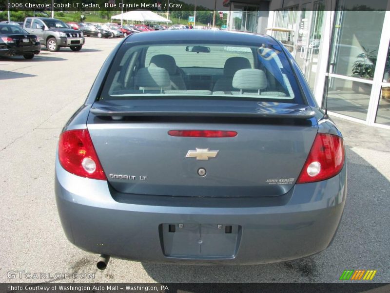 Blue Granite Metallic / Gray 2006 Chevrolet Cobalt LT Sedan