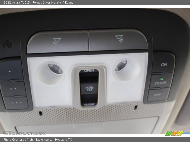 Forged Silver Metallic / Ebony 2012 Acura TL 3.5