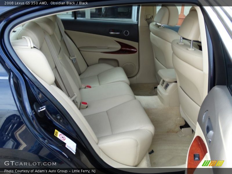 Obsidian Black / Black 2008 Lexus GS 350 AWD