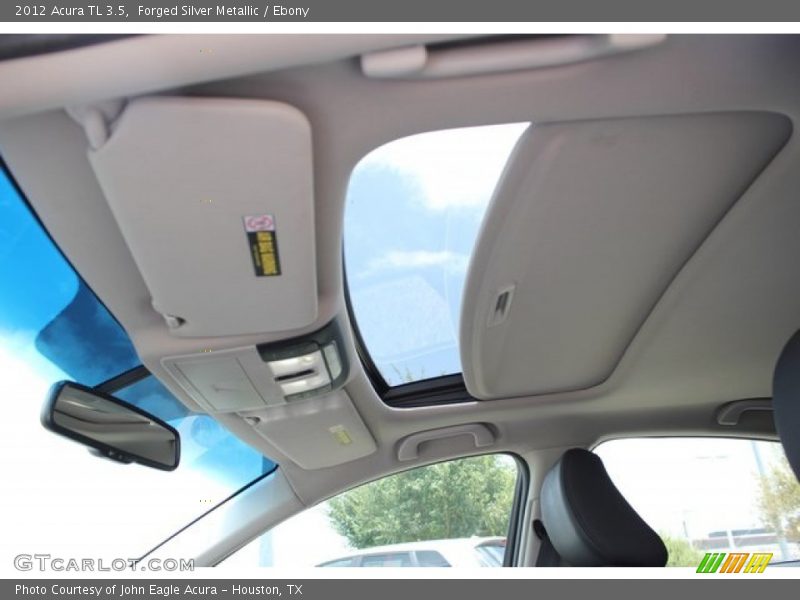 Forged Silver Metallic / Ebony 2012 Acura TL 3.5