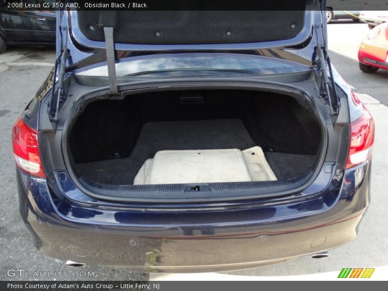 Obsidian Black / Black 2008 Lexus GS 350 AWD