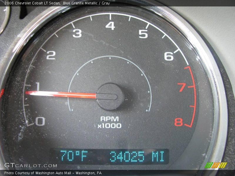 Blue Granite Metallic / Gray 2006 Chevrolet Cobalt LT Sedan