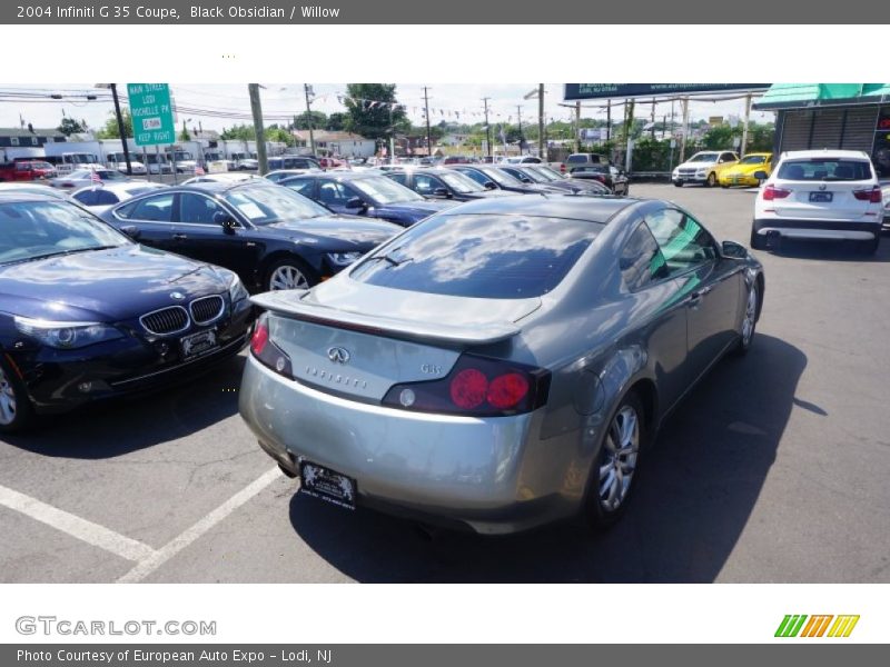 Black Obsidian / Willow 2004 Infiniti G 35 Coupe