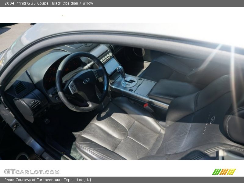 Black Obsidian / Willow 2004 Infiniti G 35 Coupe