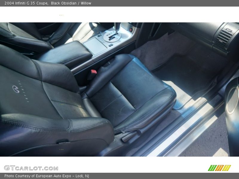 Black Obsidian / Willow 2004 Infiniti G 35 Coupe