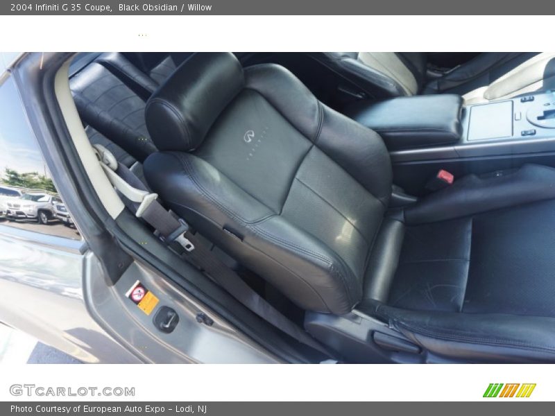 Black Obsidian / Willow 2004 Infiniti G 35 Coupe