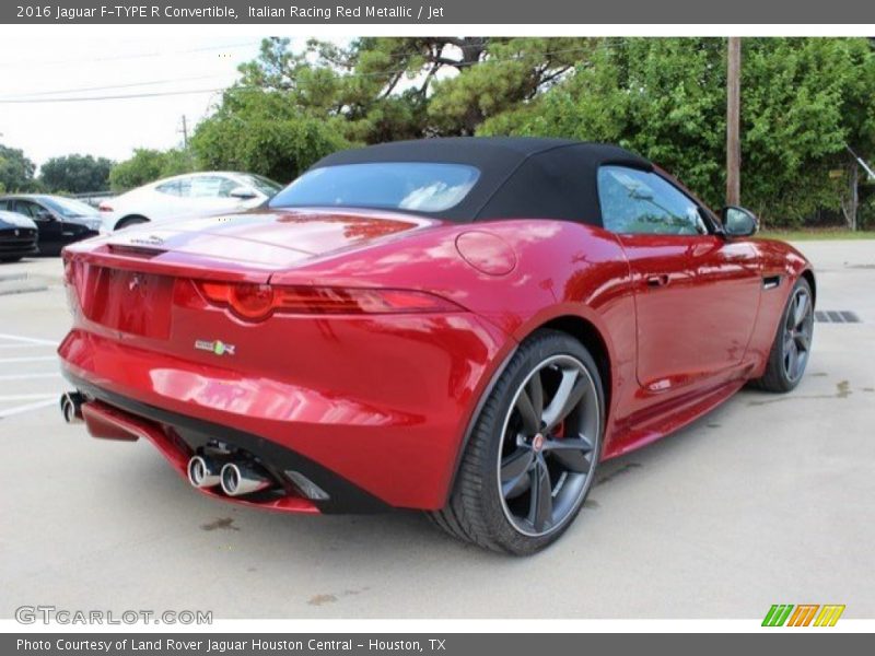 Italian Racing Red Metallic / Jet 2016 Jaguar F-TYPE R Convertible