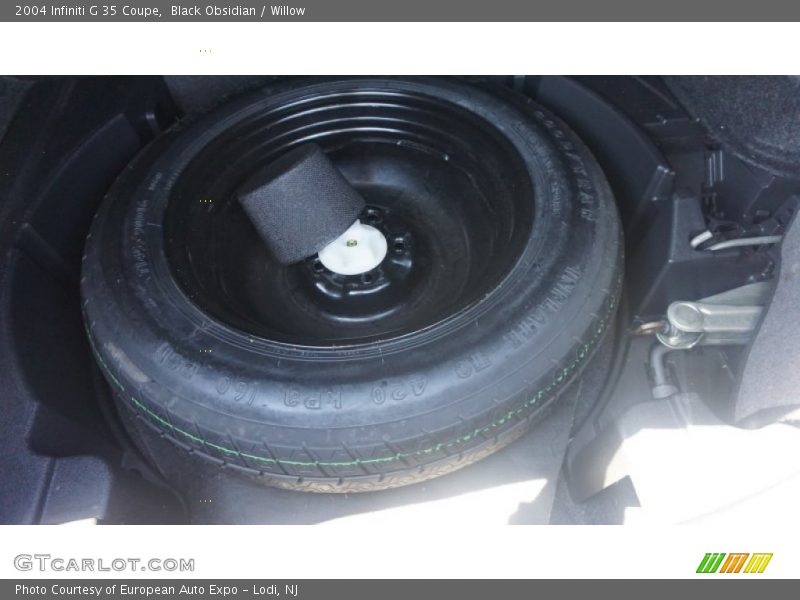 Black Obsidian / Willow 2004 Infiniti G 35 Coupe