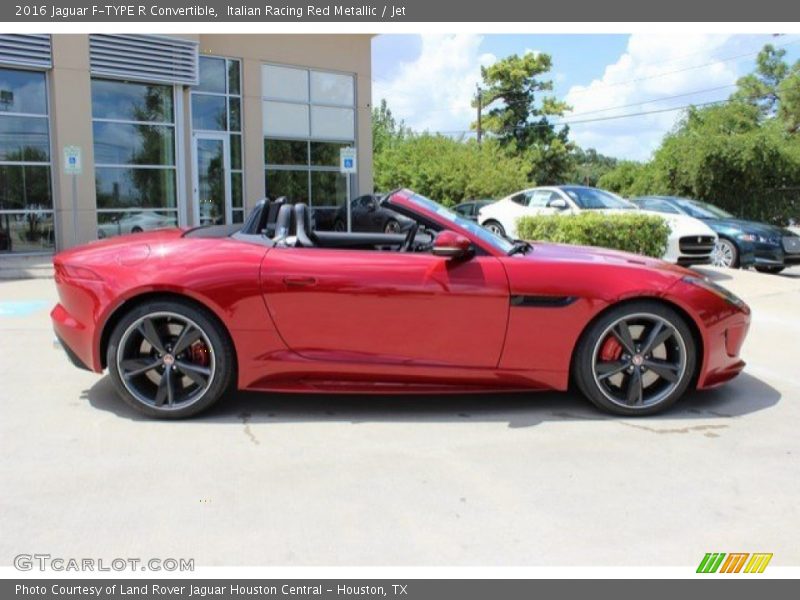 Italian Racing Red Metallic / Jet 2016 Jaguar F-TYPE R Convertible