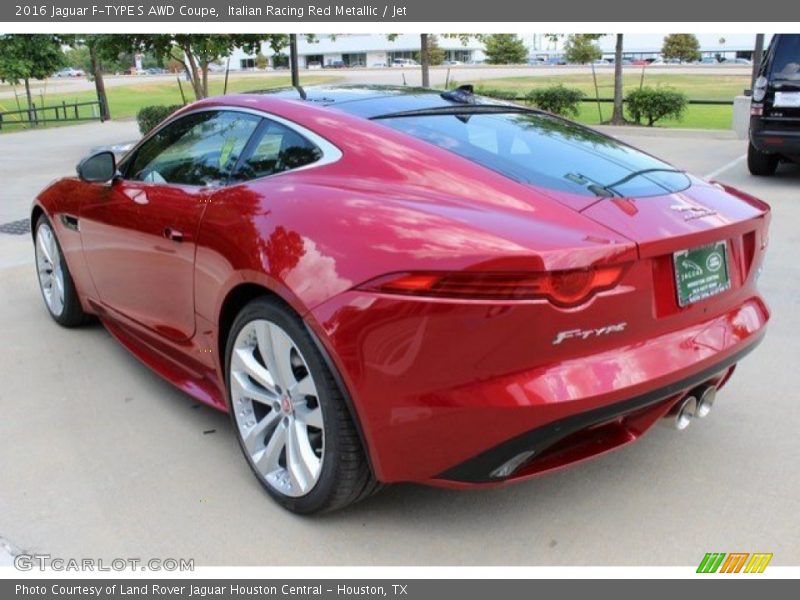 Italian Racing Red Metallic / Jet 2016 Jaguar F-TYPE S AWD Coupe