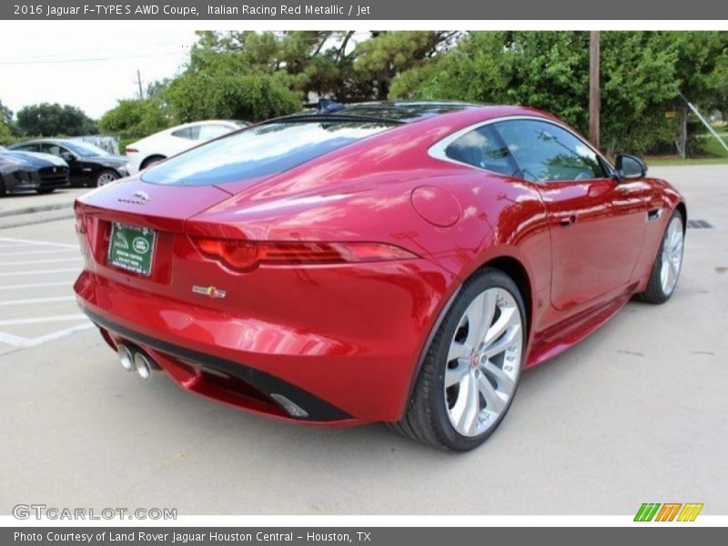 Italian Racing Red Metallic / Jet 2016 Jaguar F-TYPE S AWD Coupe