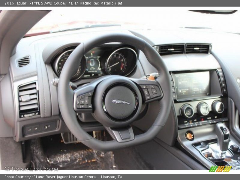 Italian Racing Red Metallic / Jet 2016 Jaguar F-TYPE S AWD Coupe