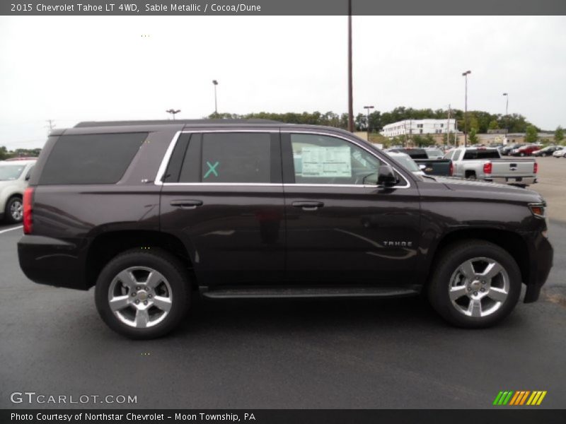 Sable Metallic / Cocoa/Dune 2015 Chevrolet Tahoe LT 4WD