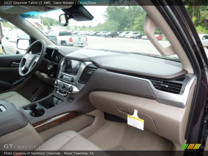 Sable Metallic / Cocoa/Dune 2015 Chevrolet Tahoe LT 4WD